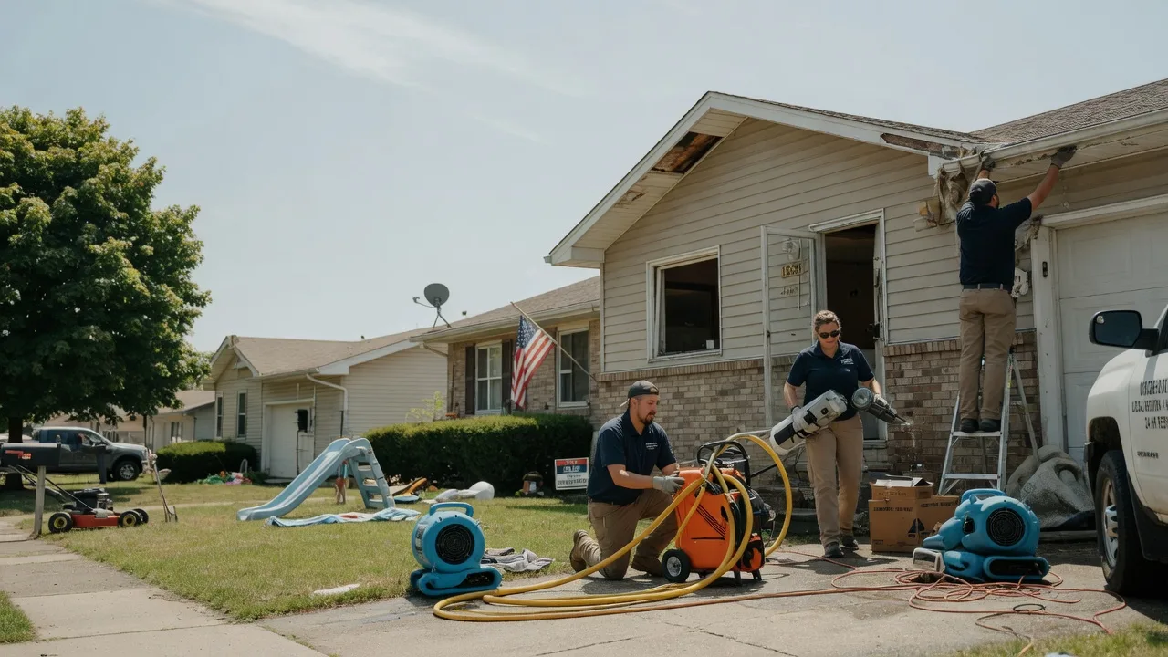 Water Damage Restoration in Leaf River, IL near me